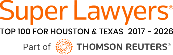 Super Lawyers Top 100 for Houston & Texas 2017-2026