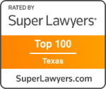 Top 100 Super Lawyers in Texas by Thompson Reuters